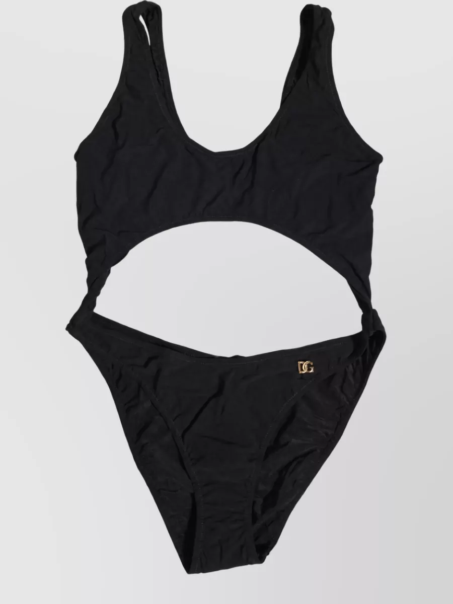Dolce&Gabbana rose print one piece swimsuit