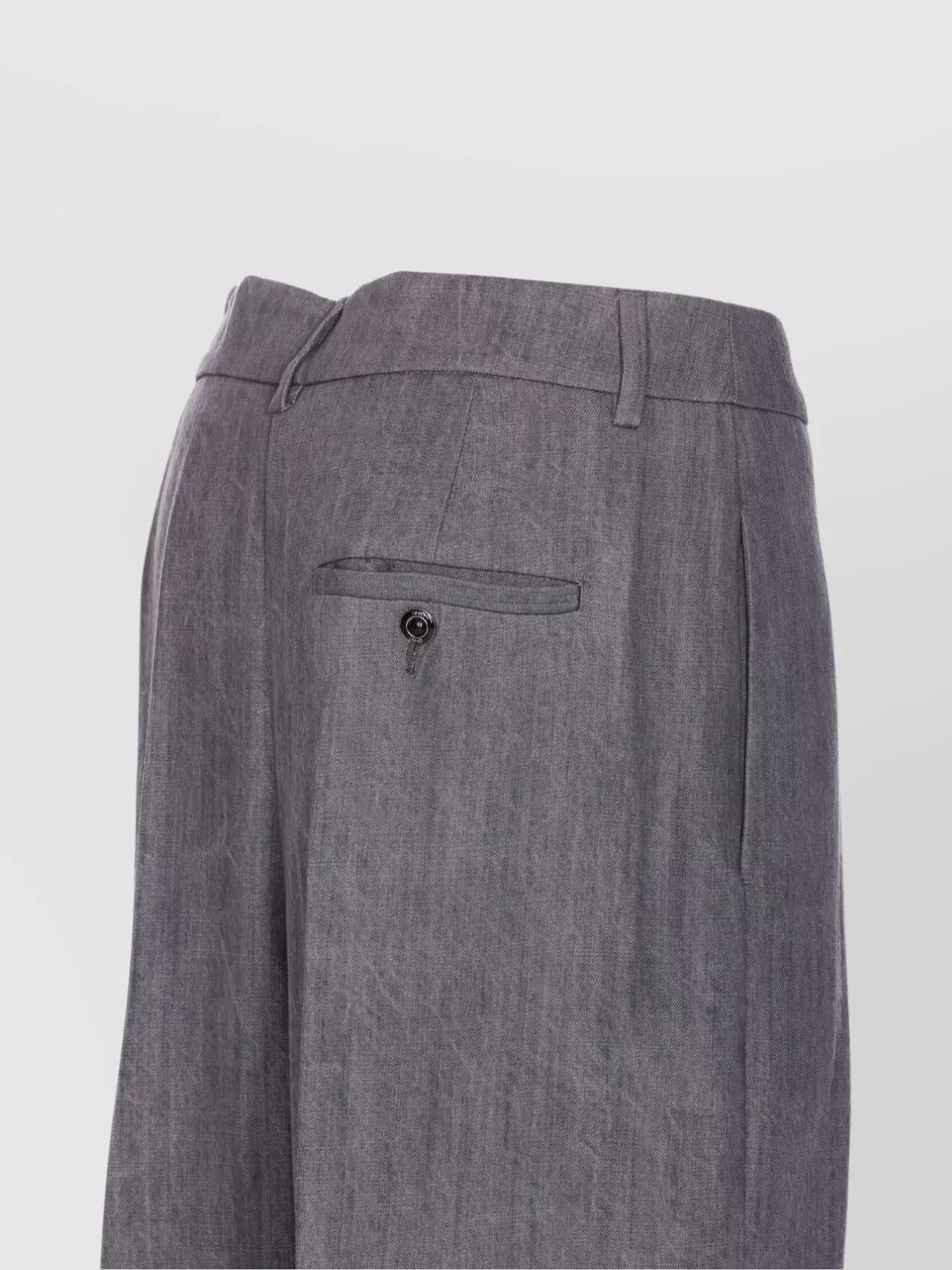 Liu Jo Flared High Waist Pleated Front Trousers