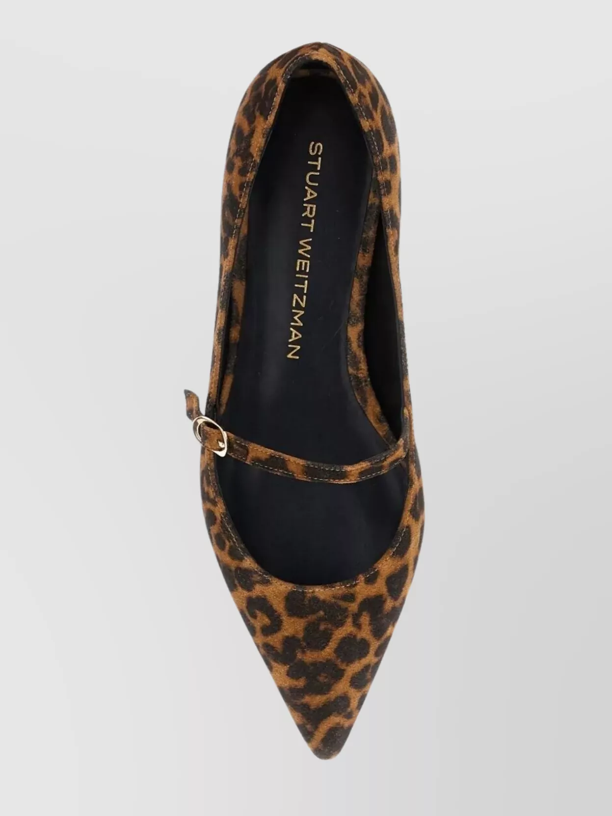 Stuart Weitzman "Emilia" Mary Jane Flat