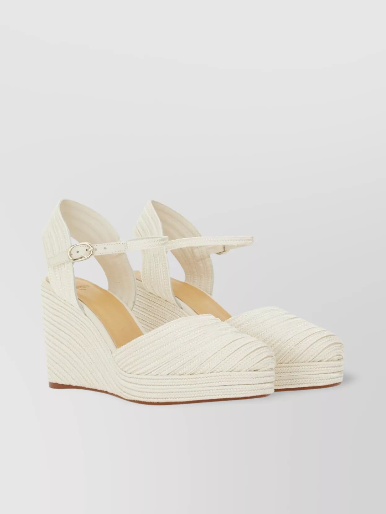 Shop Castaã±er "carolyn" Wedge Heel Espadrilles