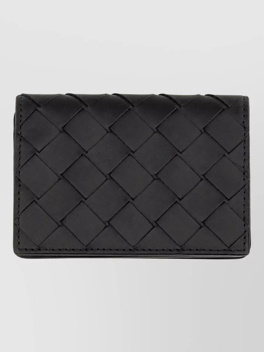 Bottega Veneta leather card holder