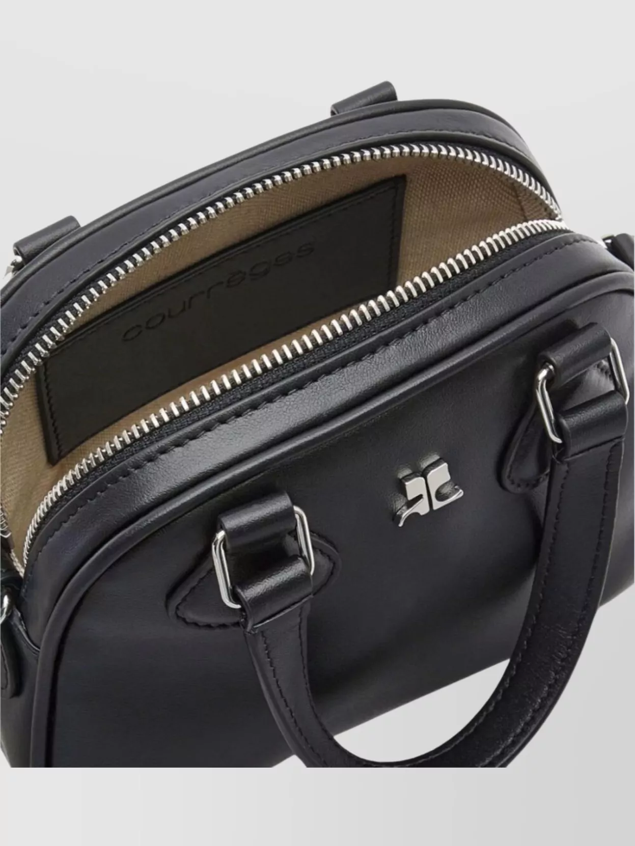 Courrèges Mini Bora Logo Shoulder Bag