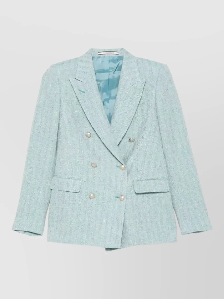 Tagliatore Silk blend tailored jacket