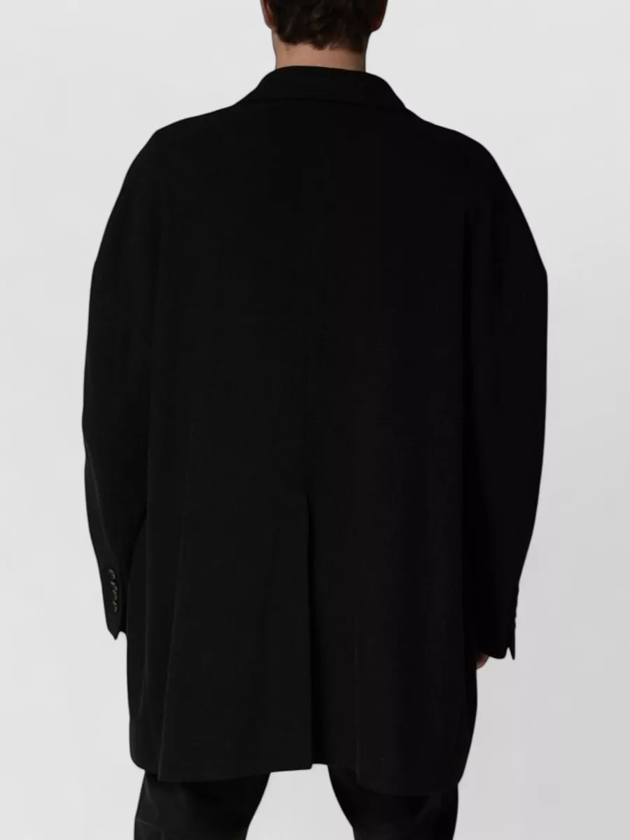 Dolce&Gabbana Silk Double Breasted Suit Jacket