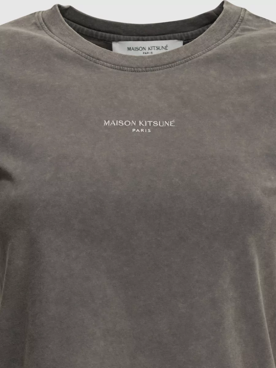Maison Kitsuné Organic Cotton Crew-Neck T-Shirt