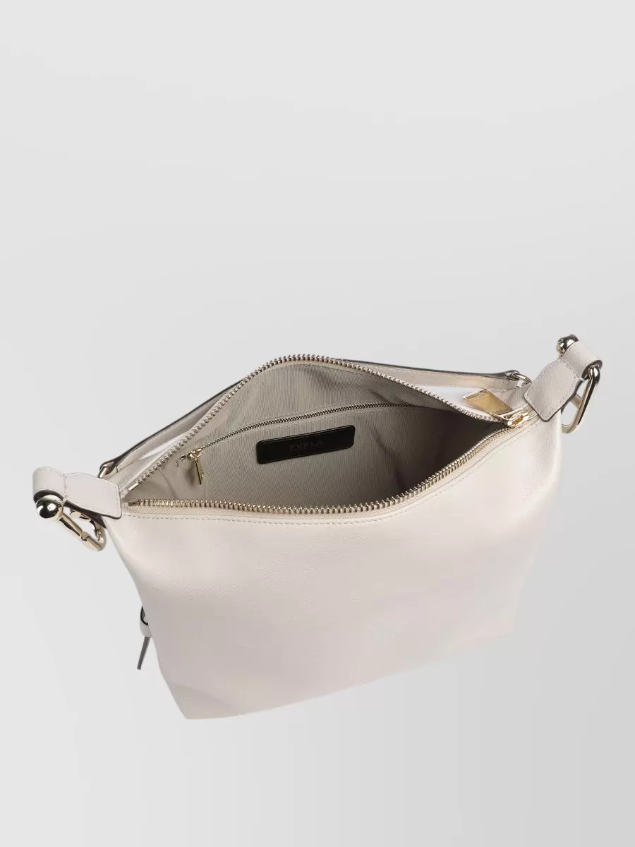 Furla Tonie Medium Leather Shoulder Bag
