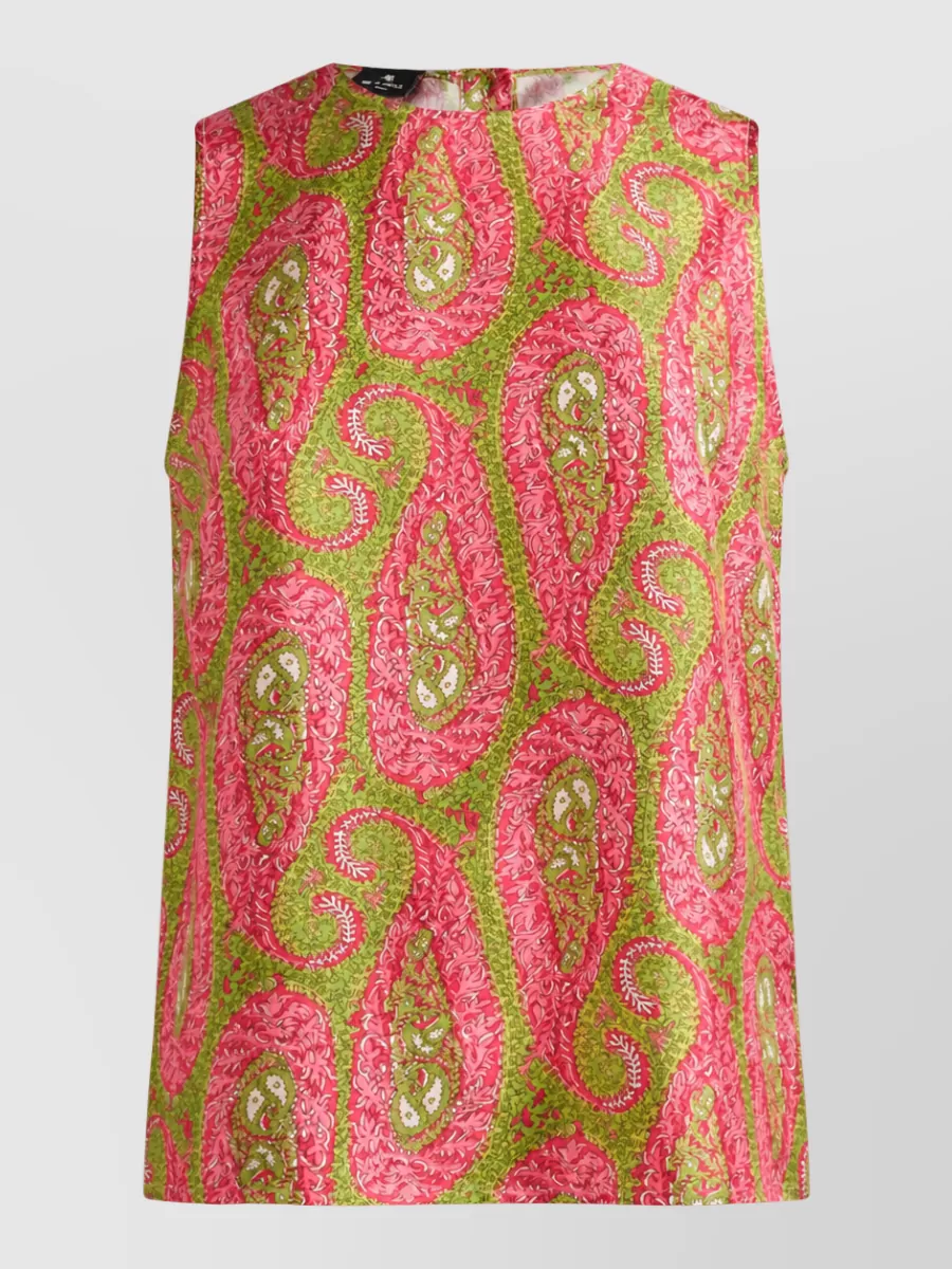 Etro Printed Camisole Top