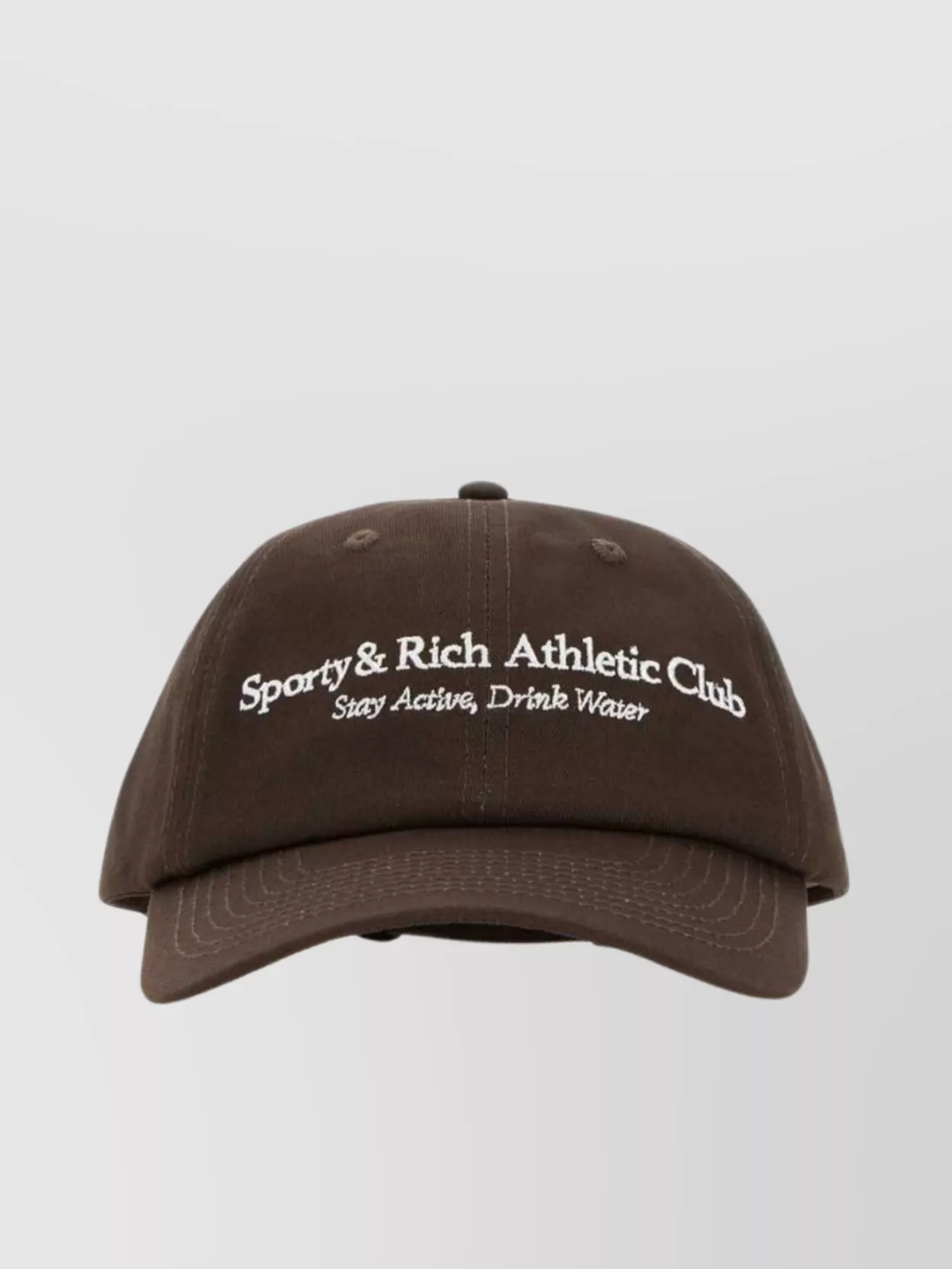 Shop Sporty And Rich Baseball Cap Cotton Curved Brim