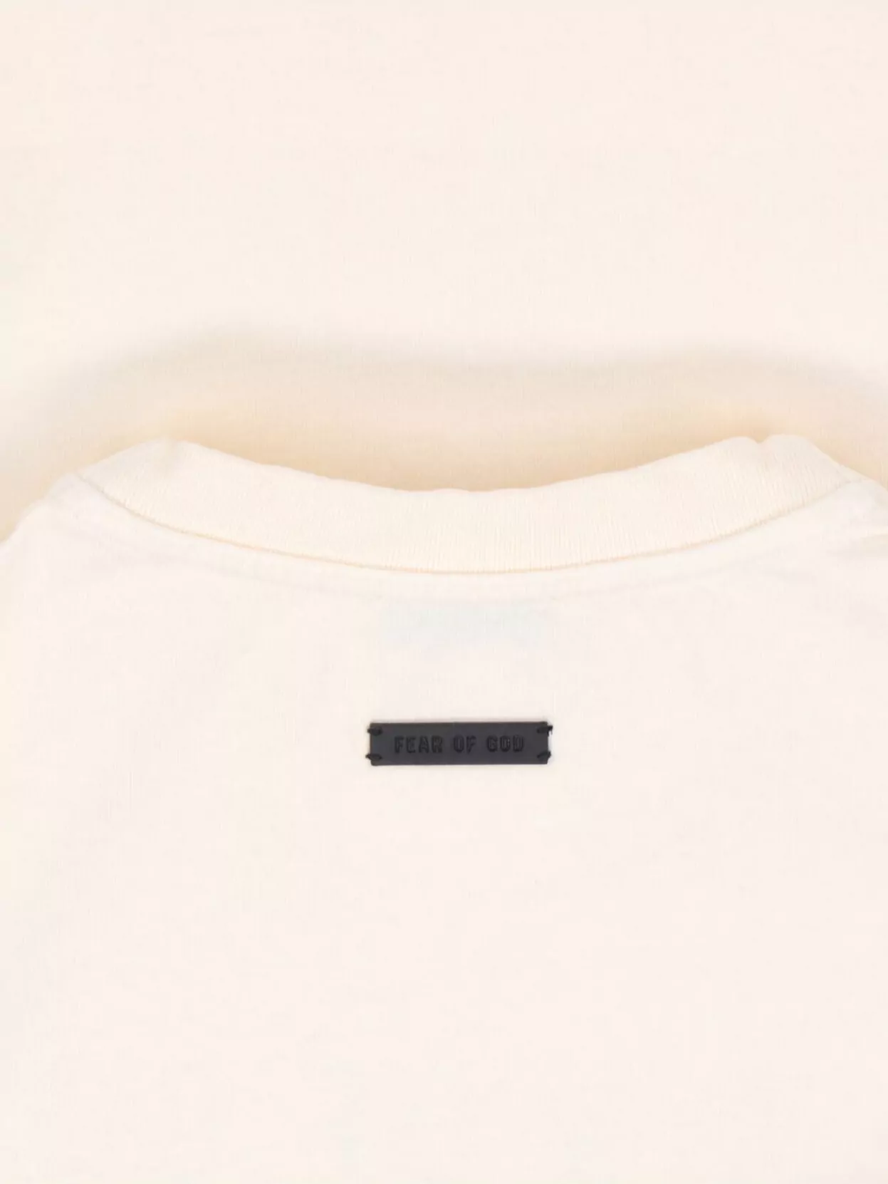 Fear Of God Printed Graphic Ribbed Neckline Short Sleeves
