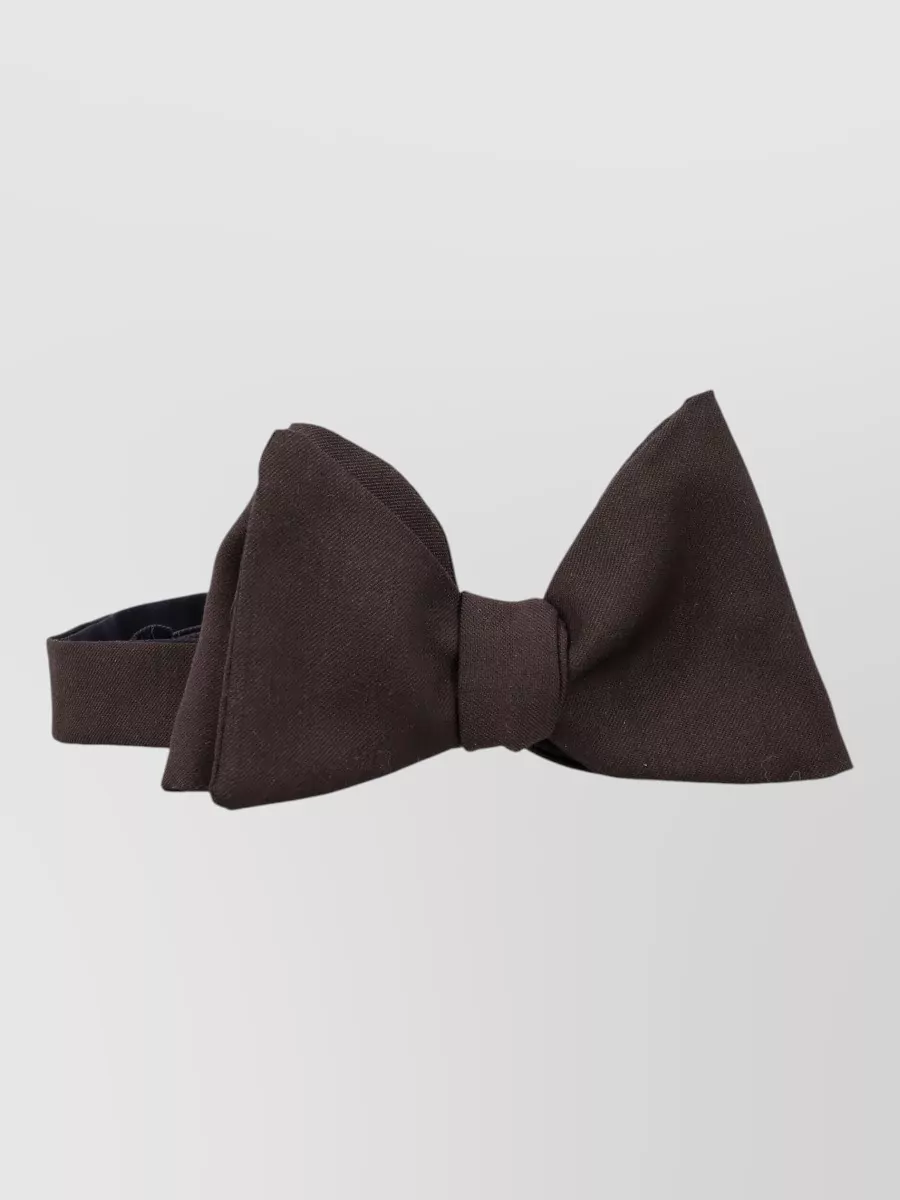 Lardini Virgin Wool Bow Tie
