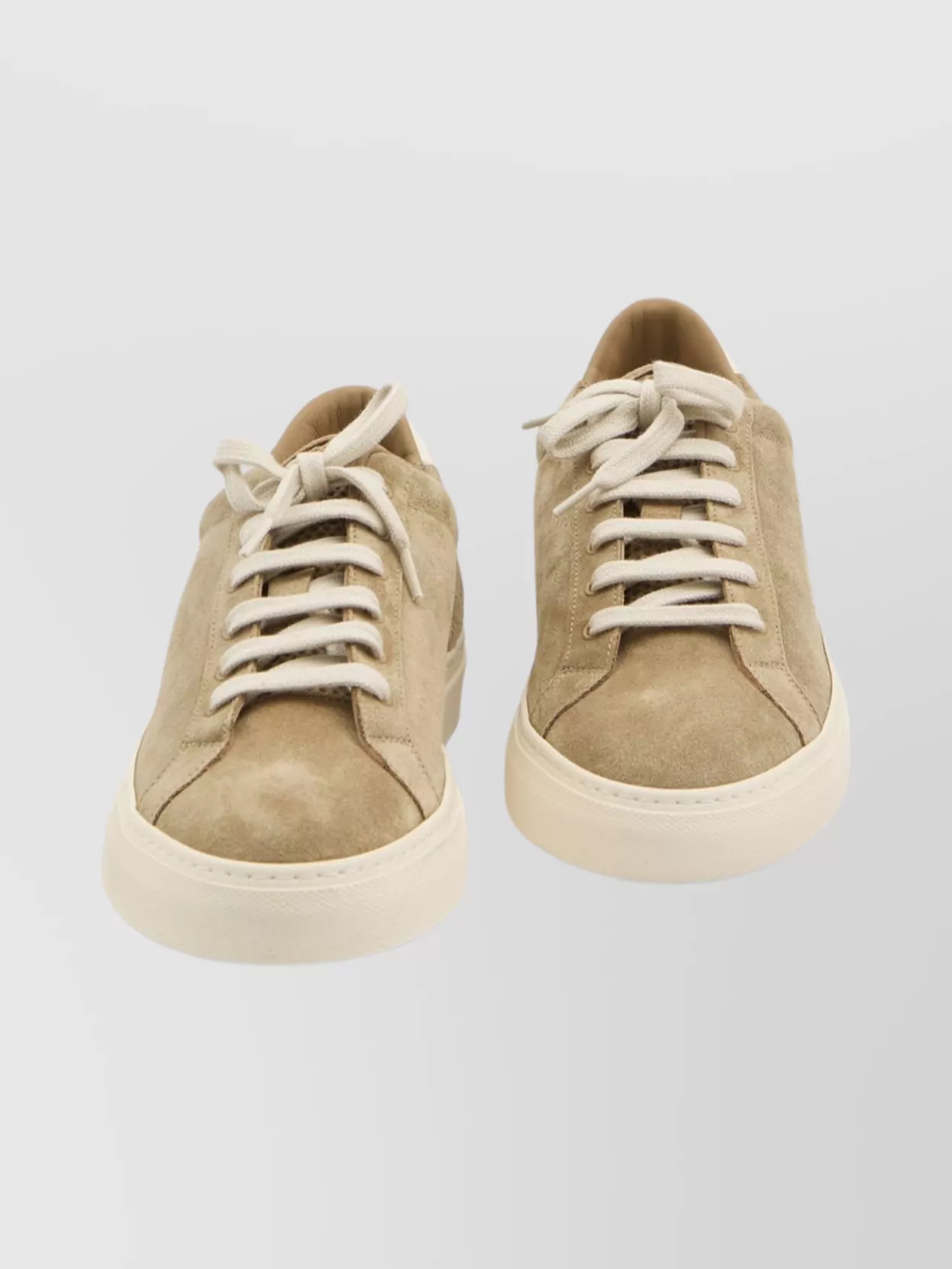 Common Projects Vintage Style Suede Low-top Sneakers In Brown