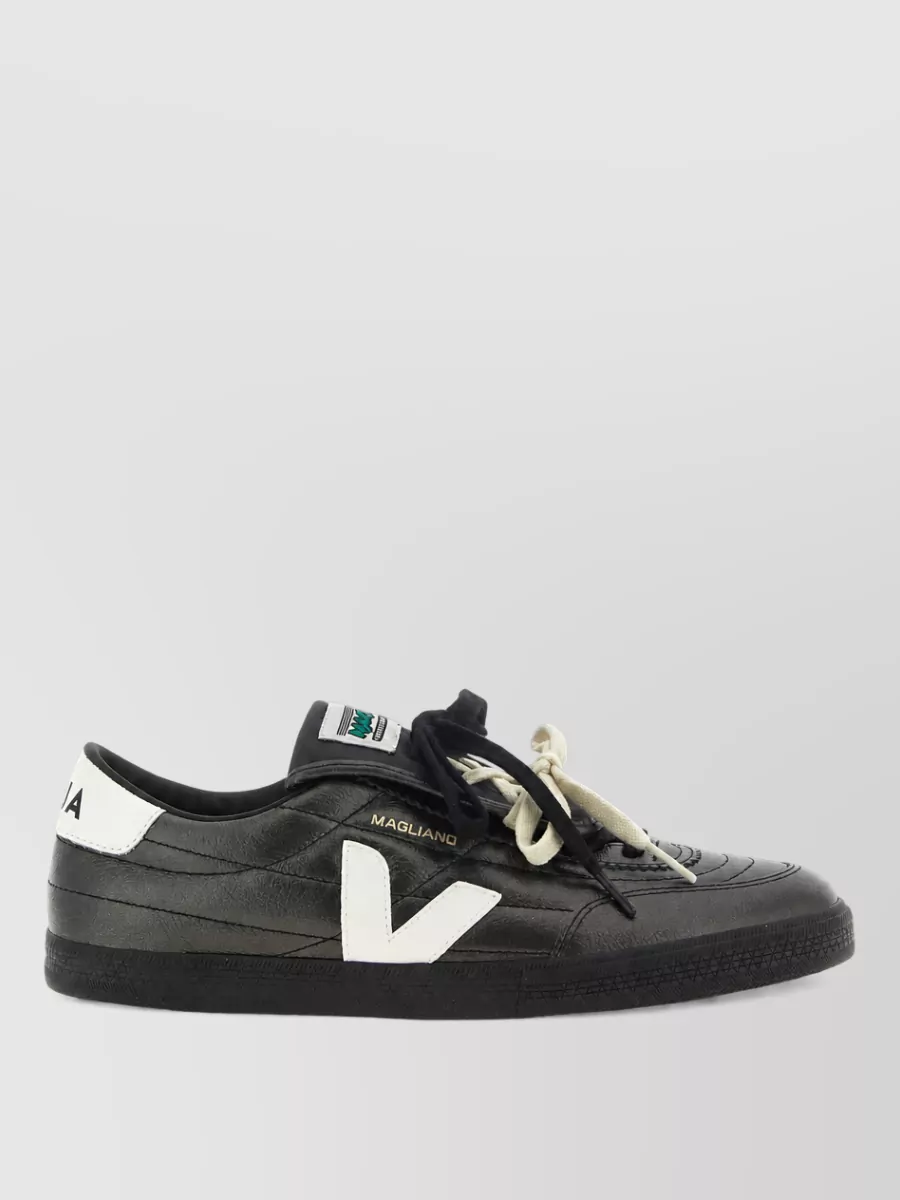 Veja Leather Low-Top Sneakers