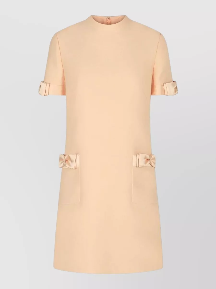 Valentino Garavani wool silk mini dress