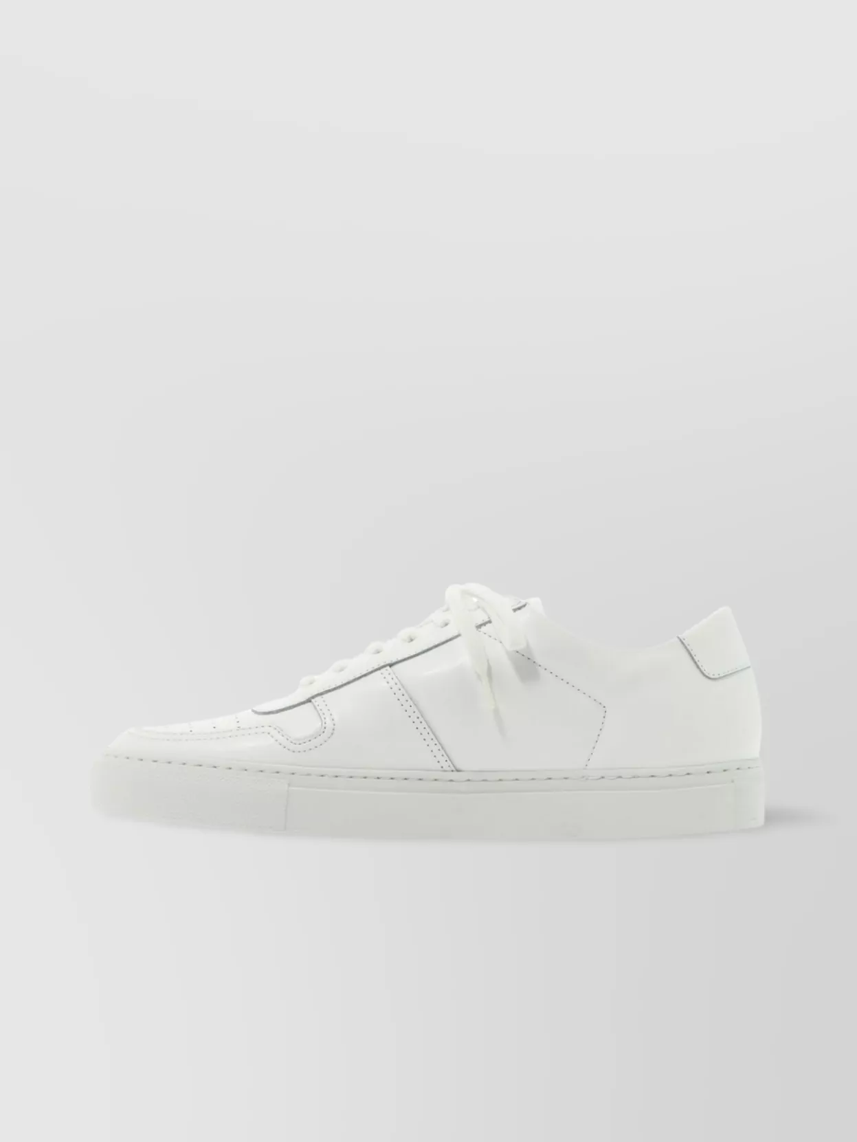 Common Projects Low-Top Sneakers With Perforated Detailing And Rubber Sole