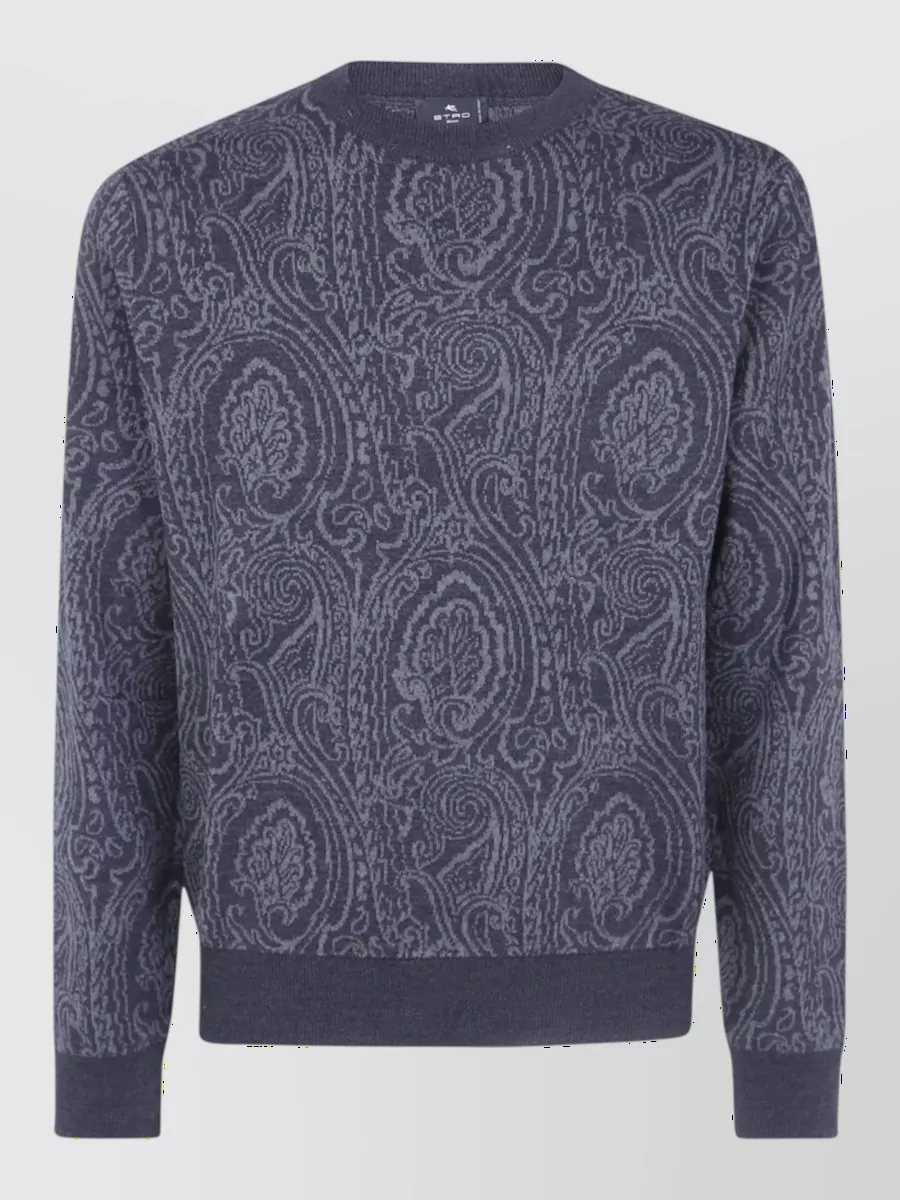 Etro crew neck jumper