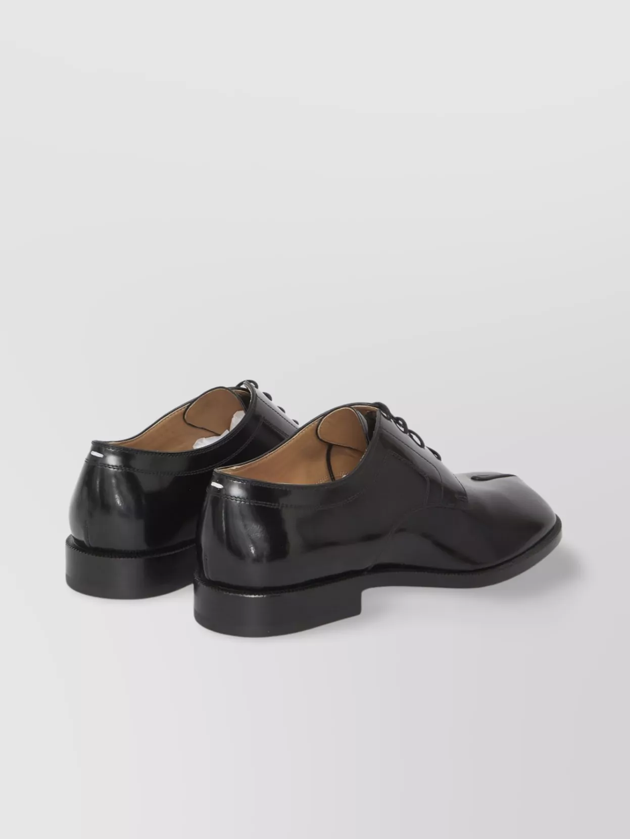 Maison Margiela Split Toe Leather Lace-Up Shoes