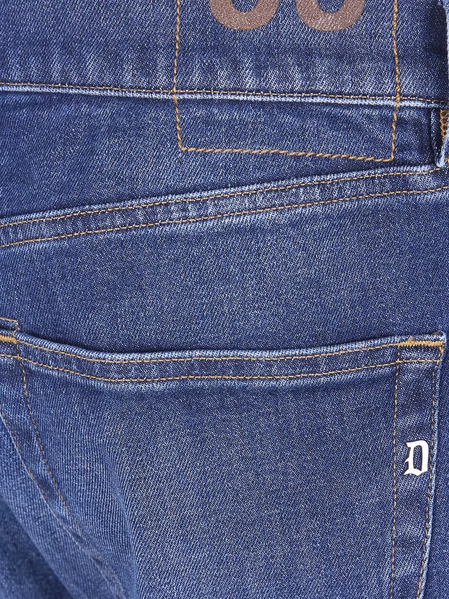 Dondup Stretch Regular Jeans Five Pockets Cuffed