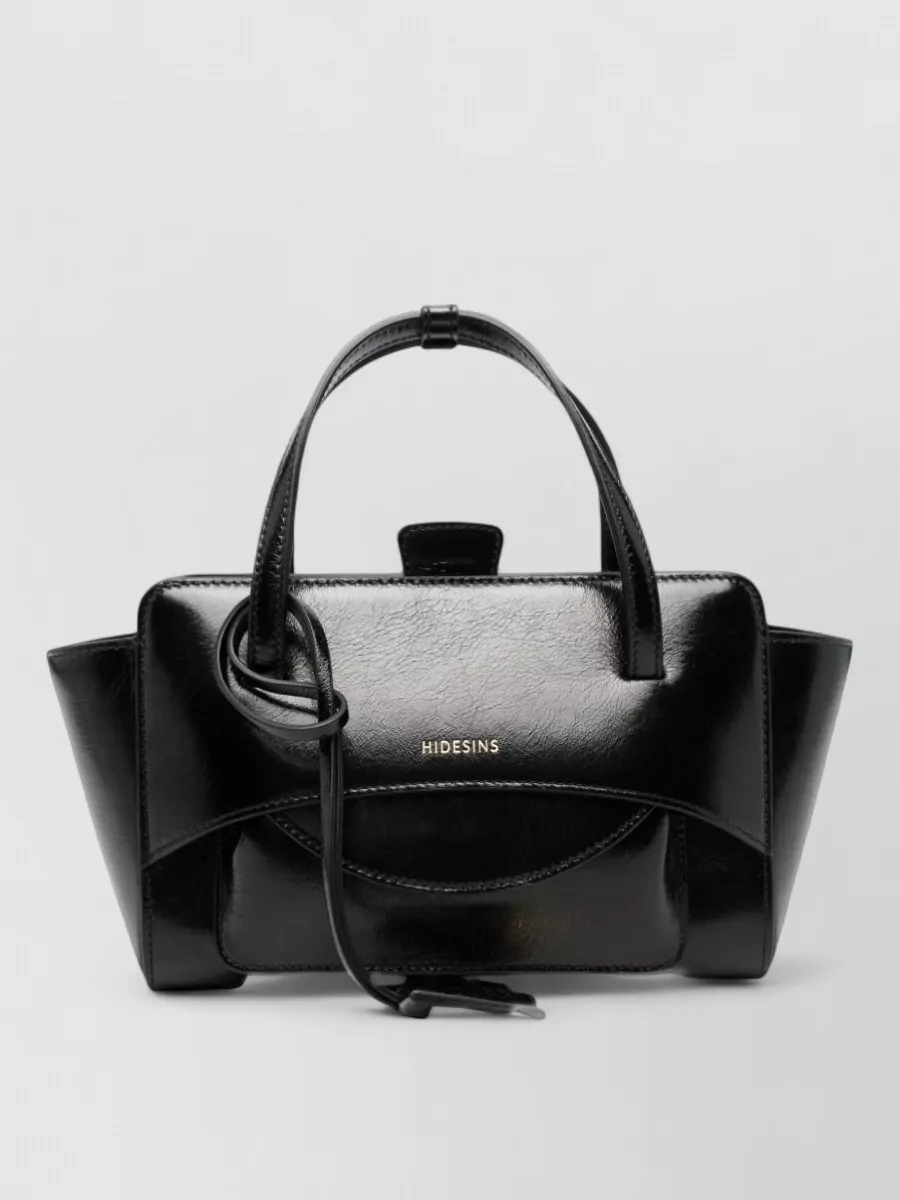 Hidesins calf leather shoulder bag
