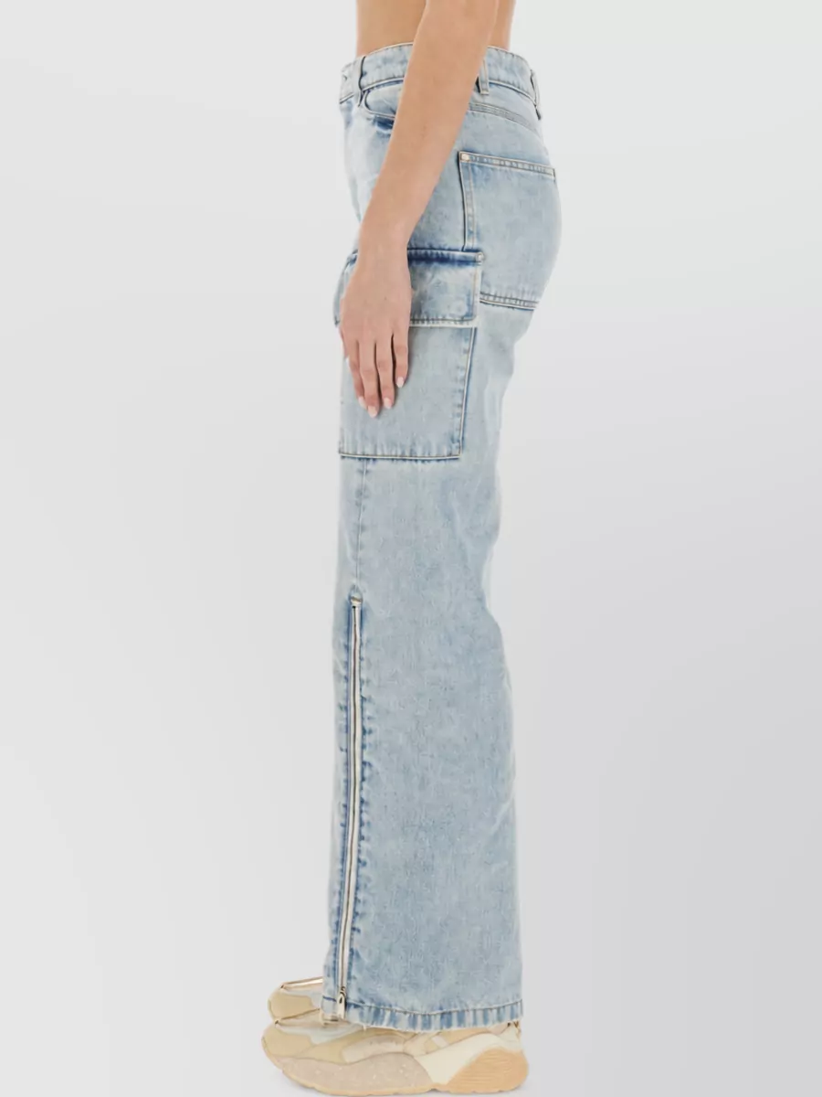 Stella Mccartney Straight-Leg Cargo Trousers