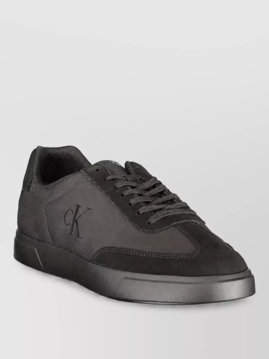 Calvin Klein Leather Low-Top Sneakers