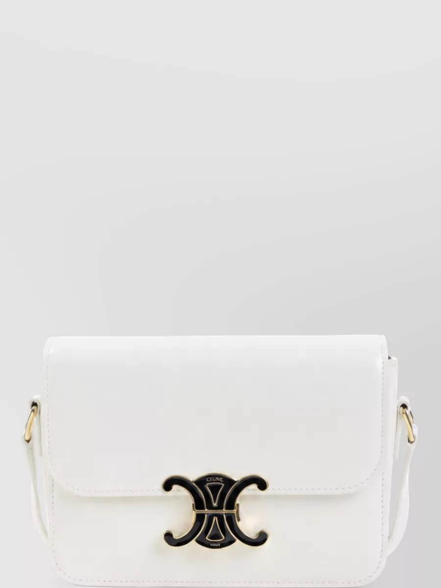 Celine calf leather clutch bag
