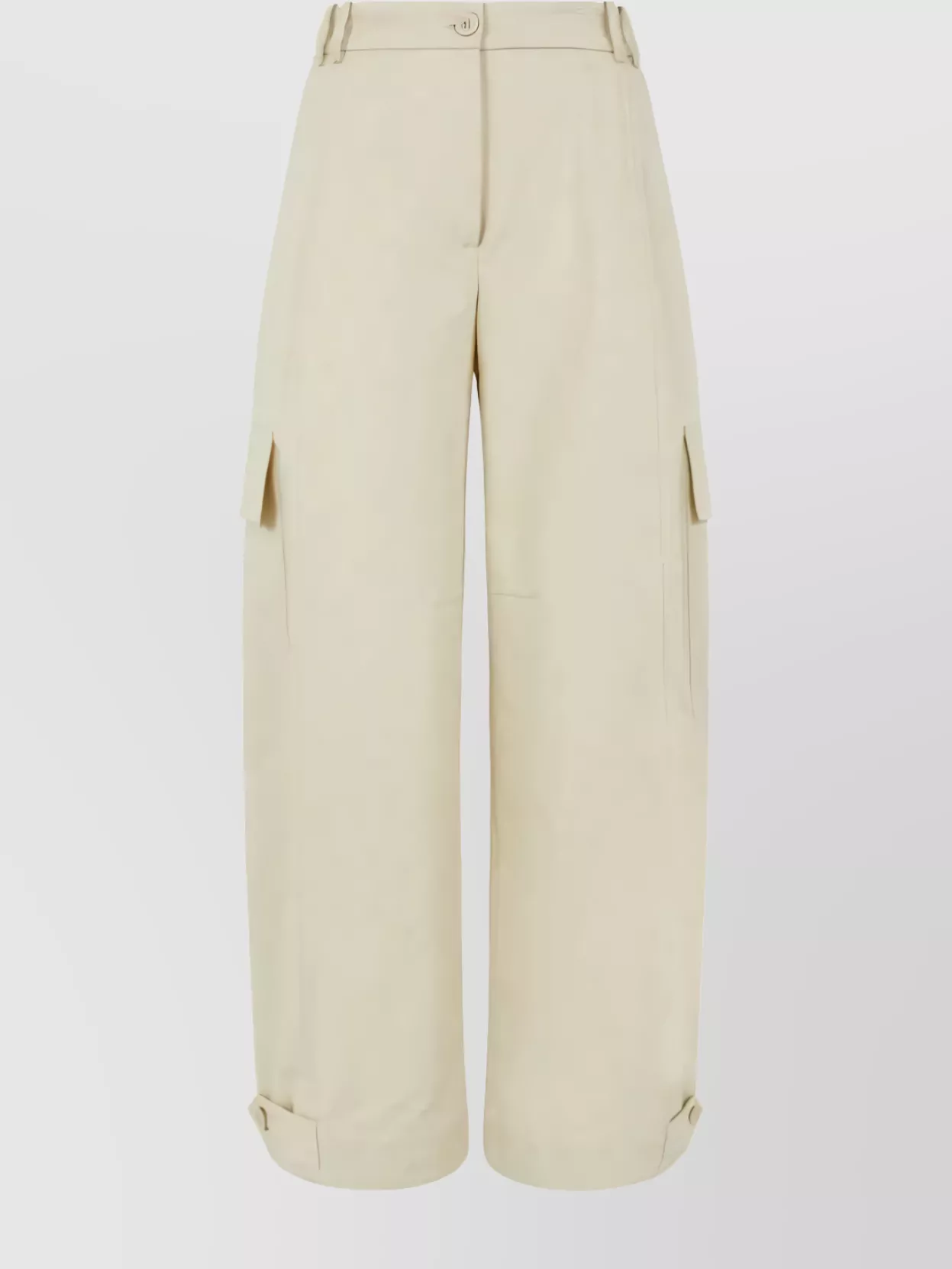 P.a.r.o.s.h Wide-leg Cargo Trousers And Pockets