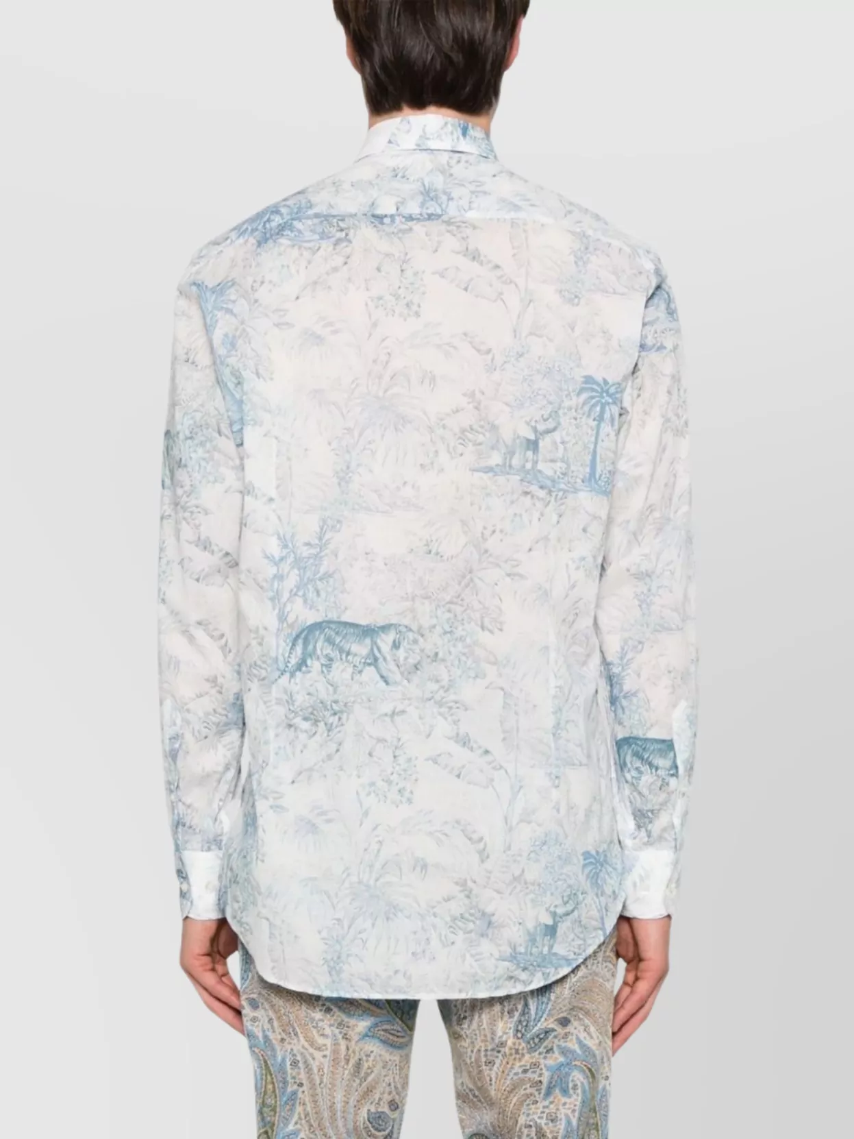 Etro All-Over Print Button-Down Collar Shirt