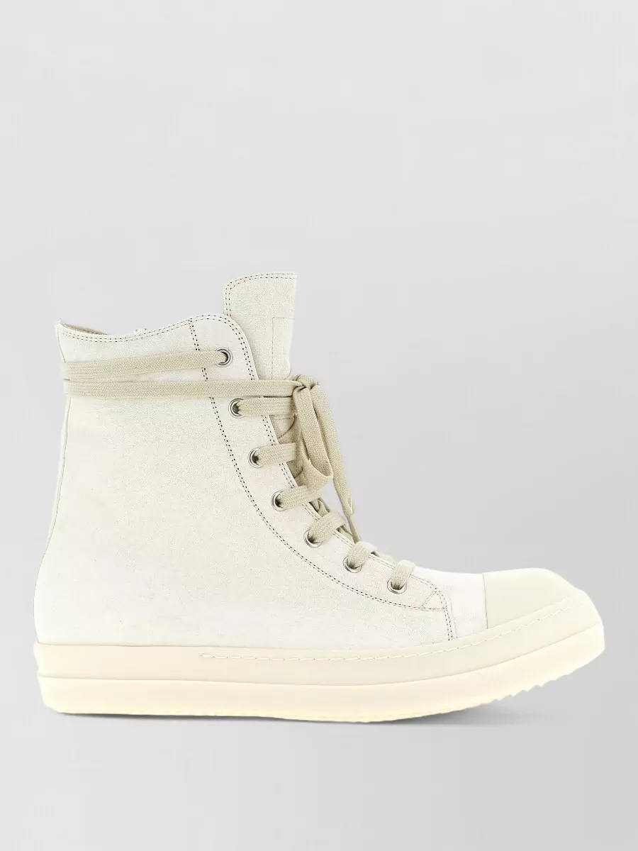 Rick Owens Leather Sneakers