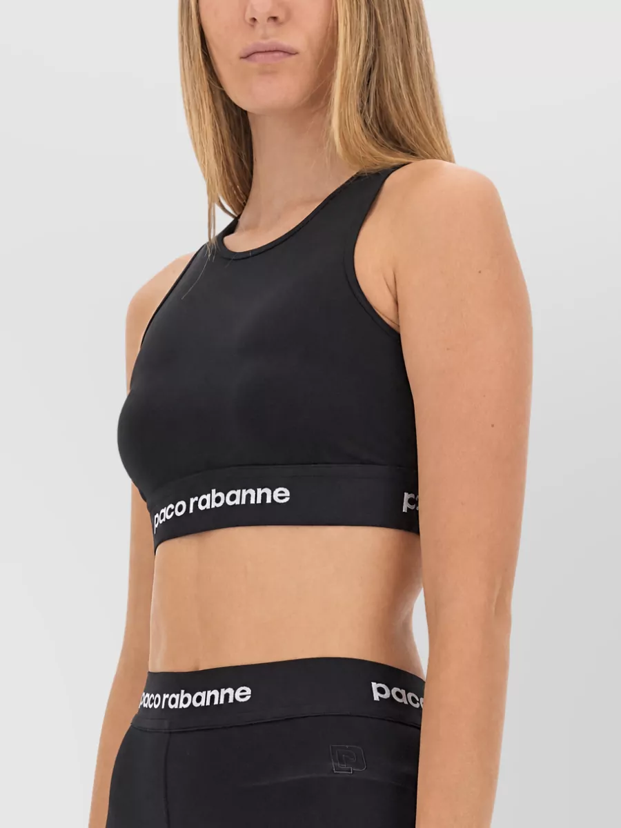 Paco Rabanne Logo Bodysuit