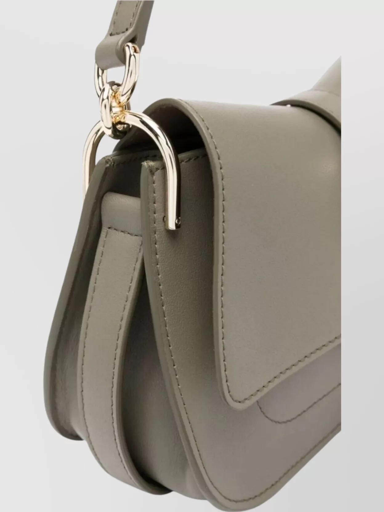 Furla Mini Top Handle Bag Flow In Gray