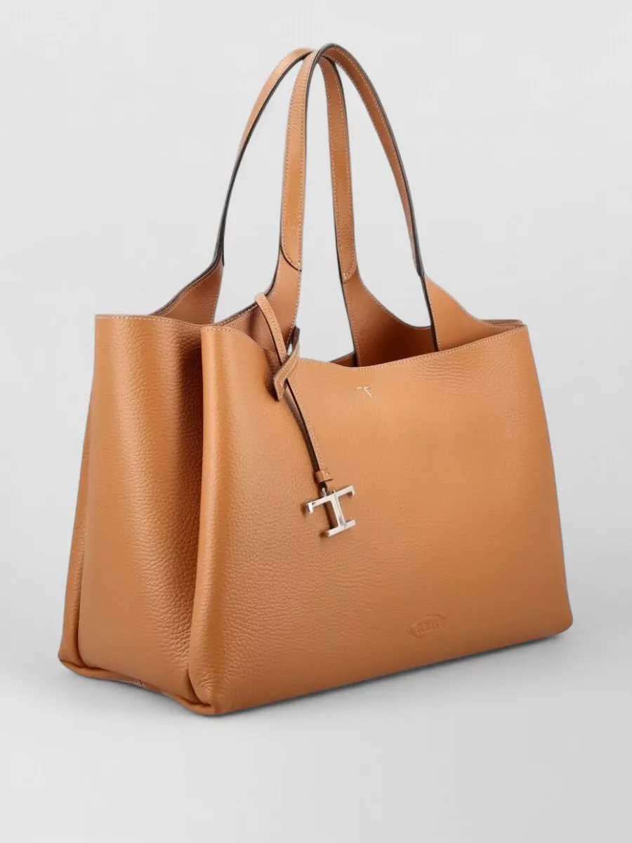 Tod's T Timeless Medium Leather Shoulder Bag
