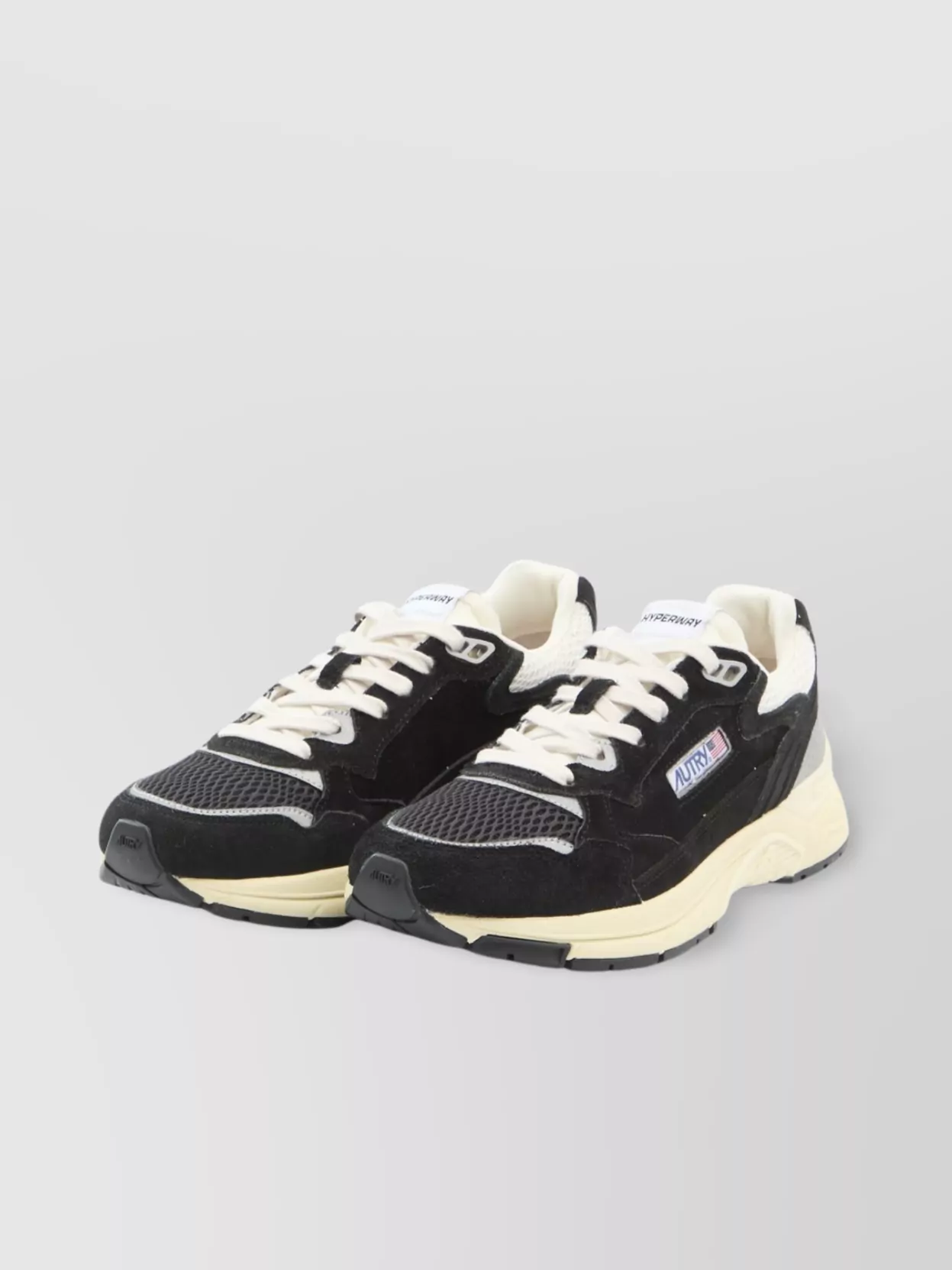 Autry Mesh And Suede Sneakers