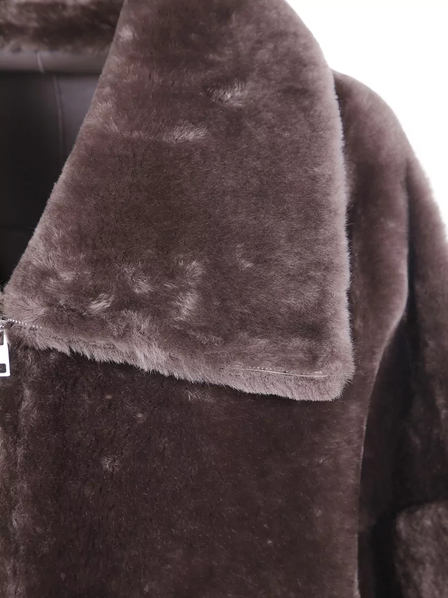 Blancha Shearling Straight Jacket