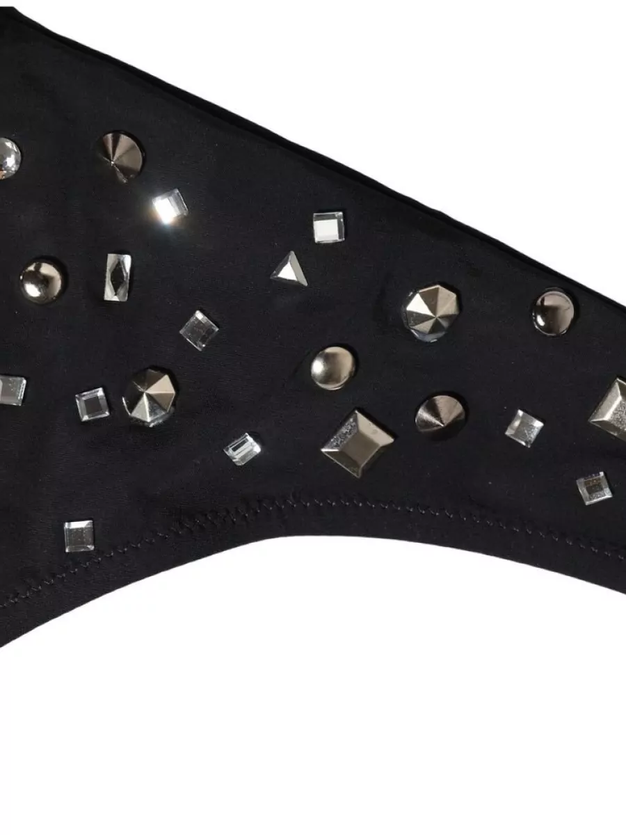 Dolce&Gabbana Embellished Cutout Bandeau Bodysuit