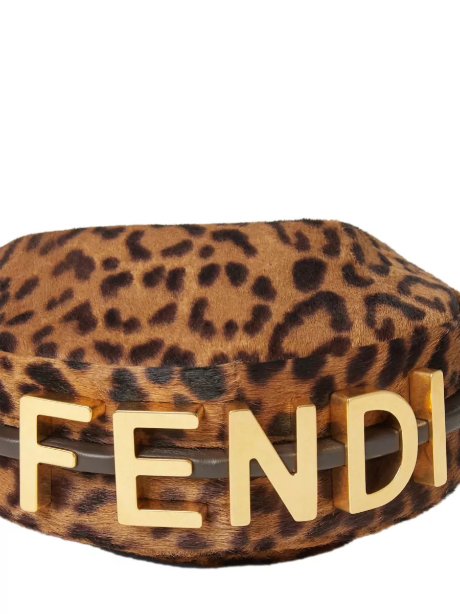 Fendi Fendigraphy Nano Leather Belt Bag