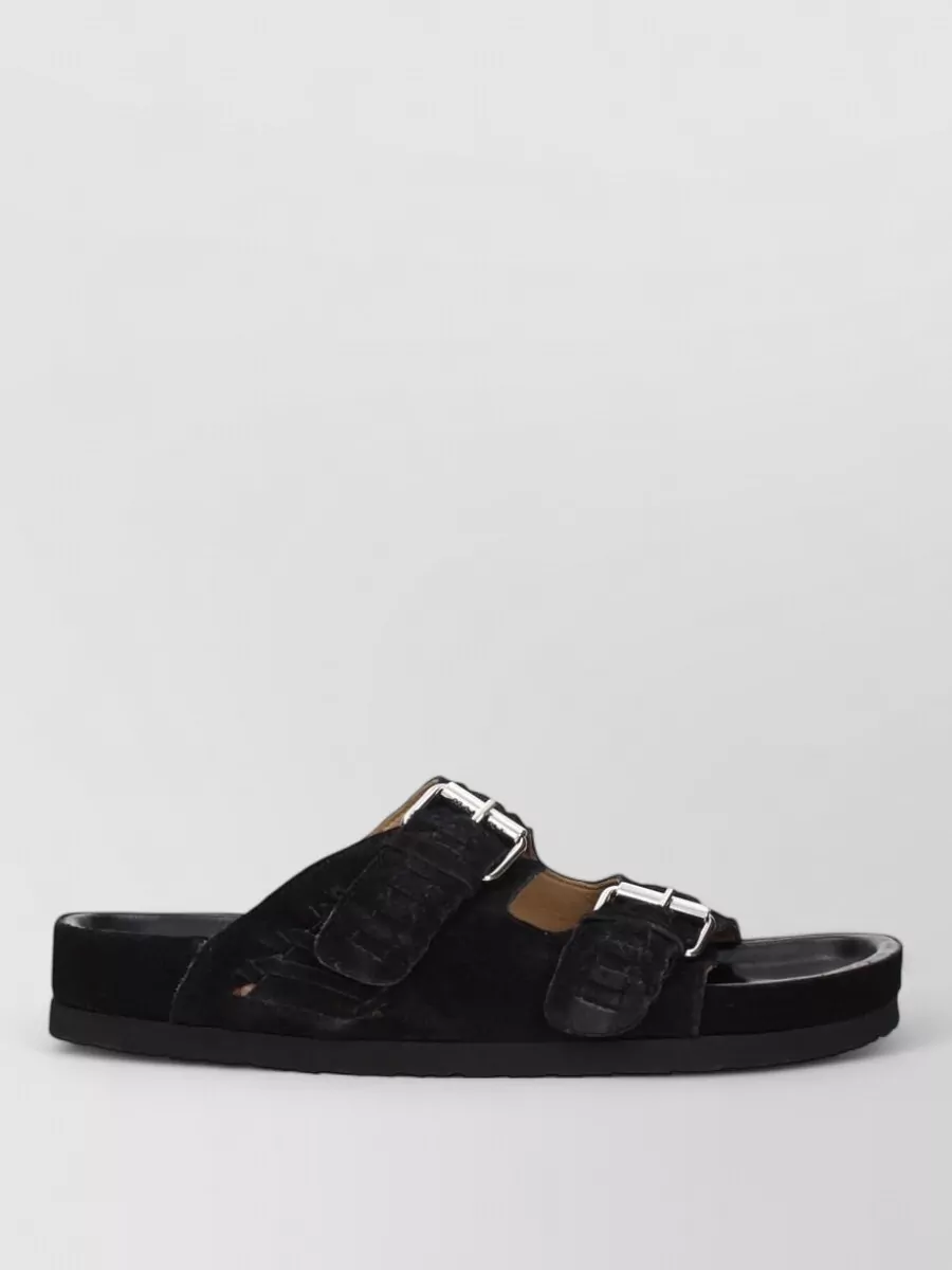 Isabel Marant Suede Leather Sandals