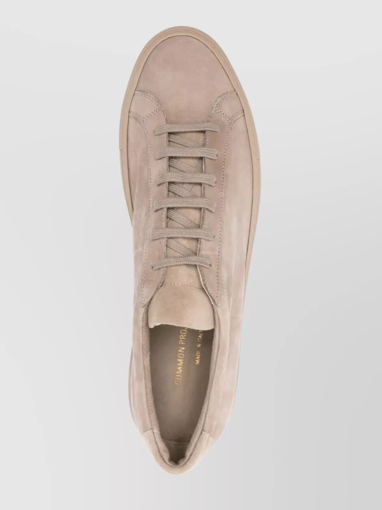 Common Projects Nubuk Sneakers Flat Sole