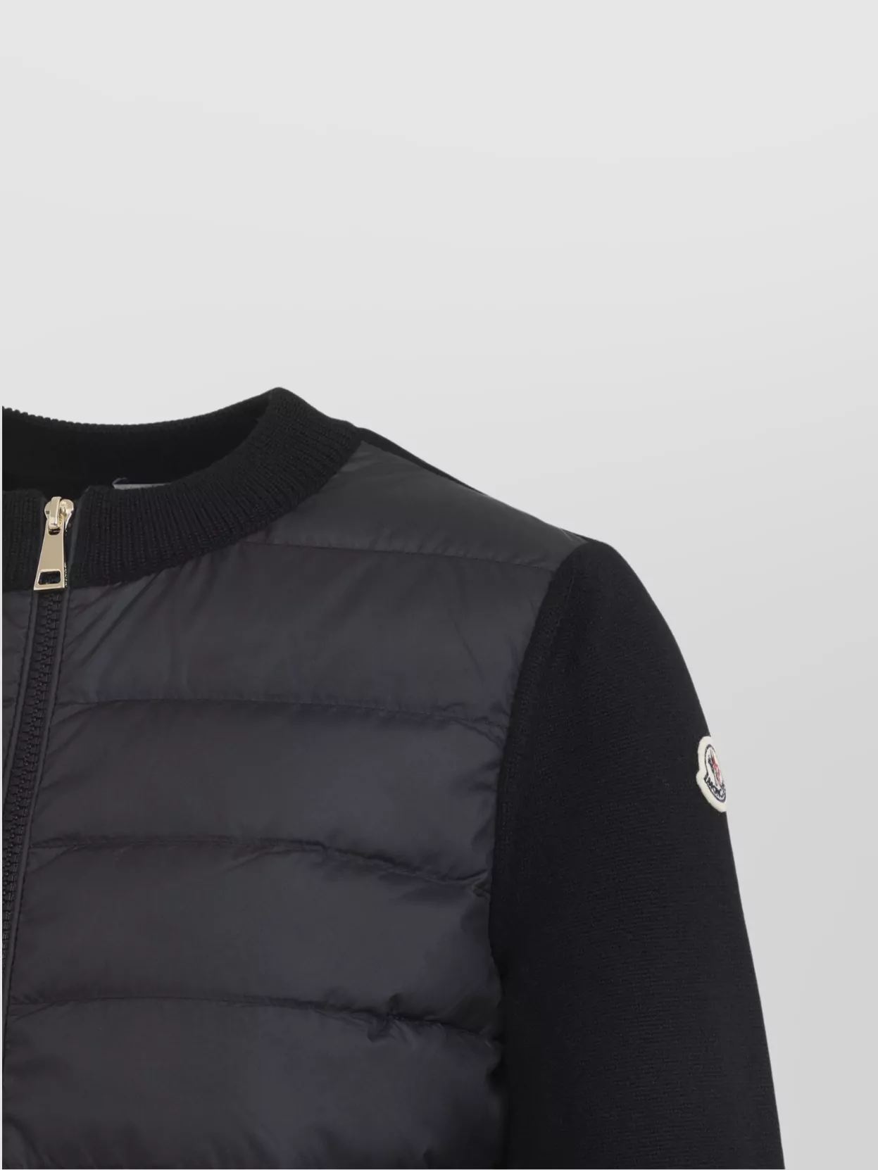 Moncler Quilted Front Cardigan Pockets