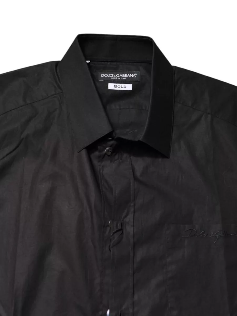 Dolce&Gabbana Cotton Collared Shirt