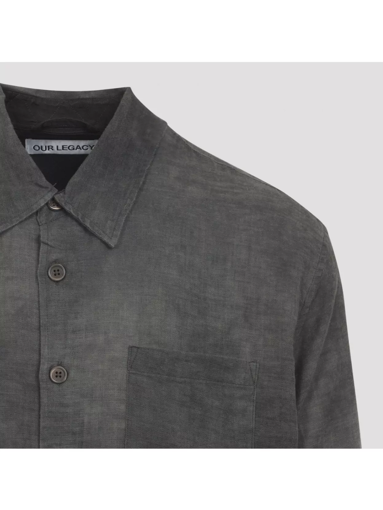 Our Legacy Button-Down Long Sleeve Shirt Featuring Pocket