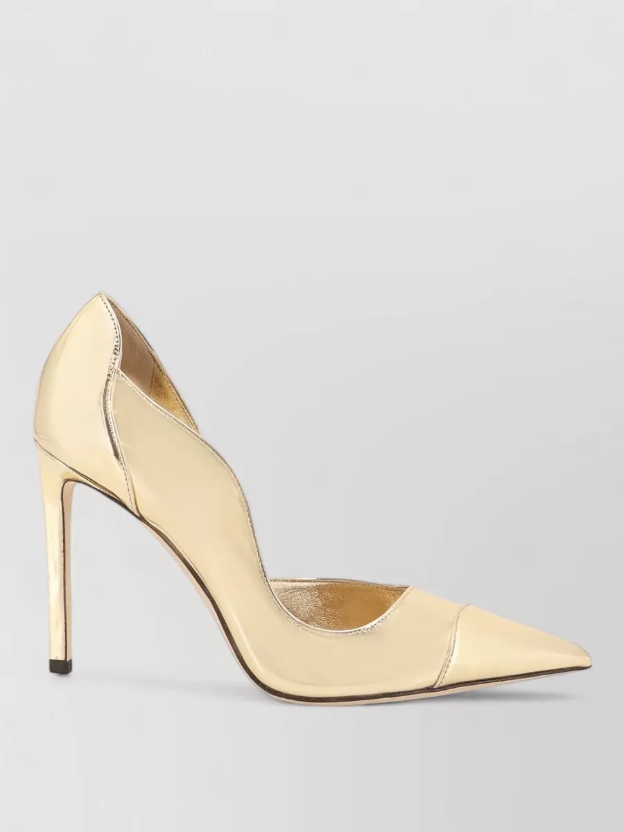 Jimmy Choo Leather Pointed-Toe Pumps