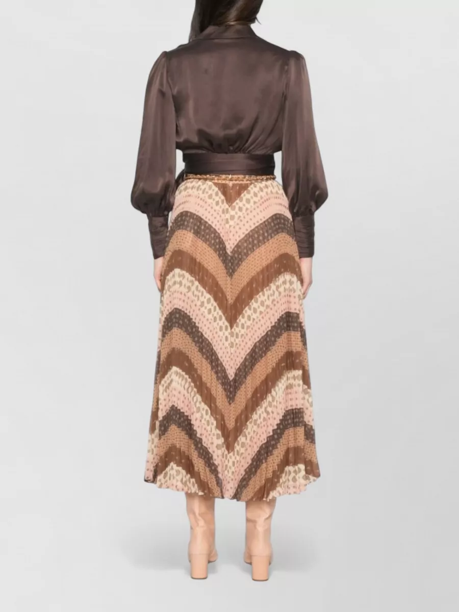 Zimmermann Silk Satin Wrap Blouse