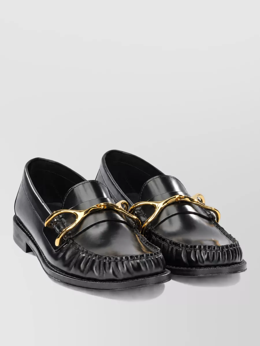 Mc Queen leather loafers