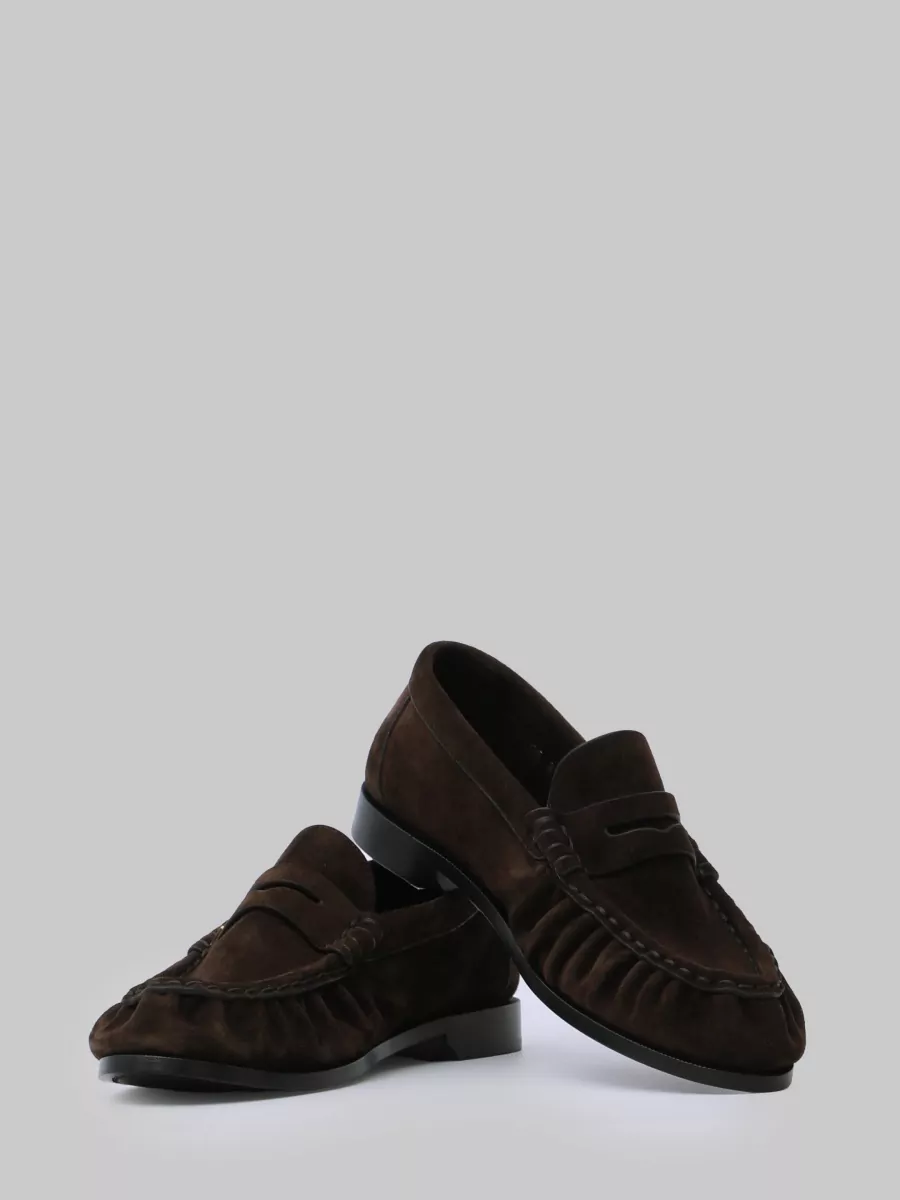 Saint Laurent Leather Loafers