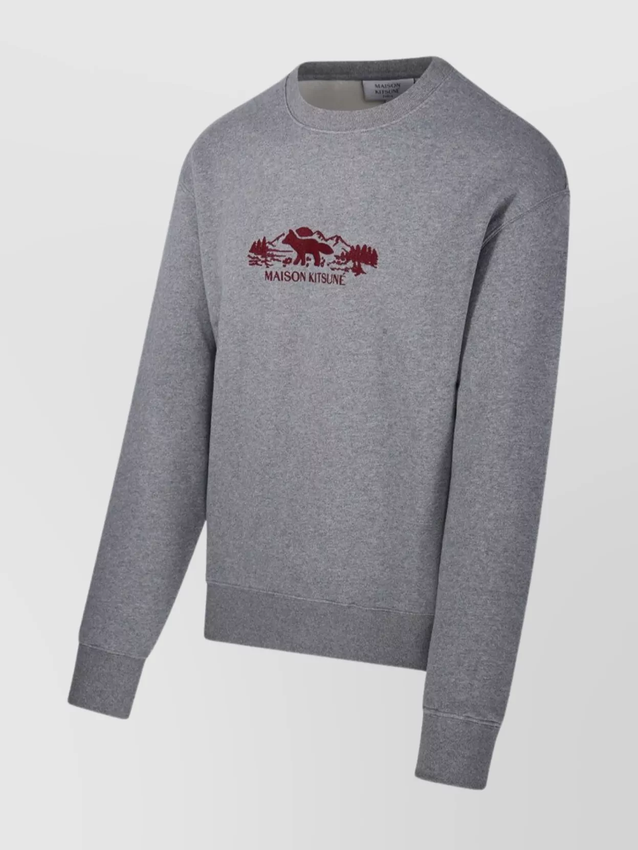 Maison Kitsuné Fox Profile Sweatshirt Comfortable Outdoor