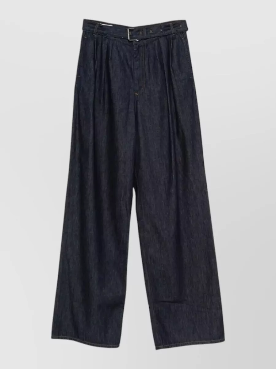 Dries Van Noten Denim wide-leg jeans
