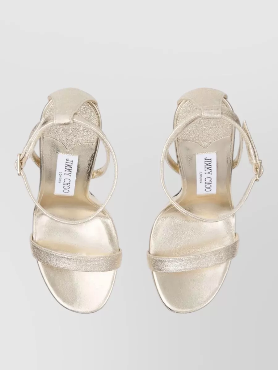 Jimmy Choo Leather Platform Sandals