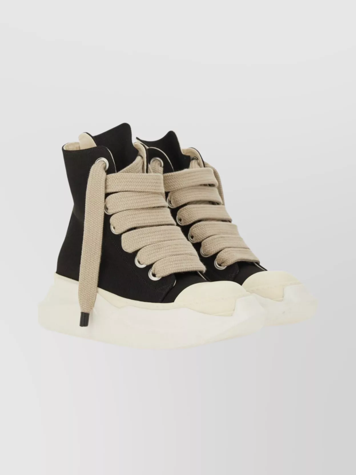 Rick Owens Drkshdw High-Top Sneakers With Chunky Sole And Laces