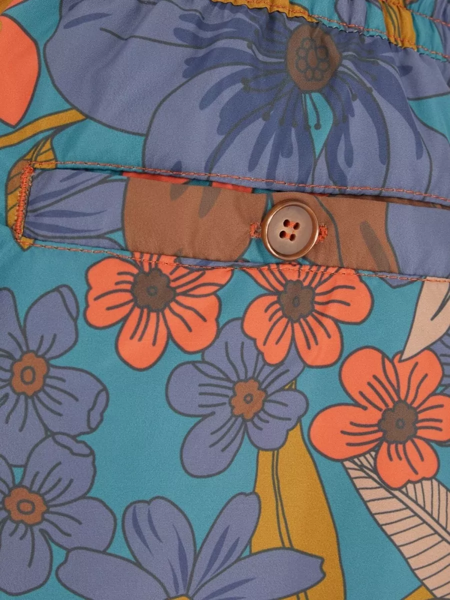 4Ff Floral Print Swim Shorts