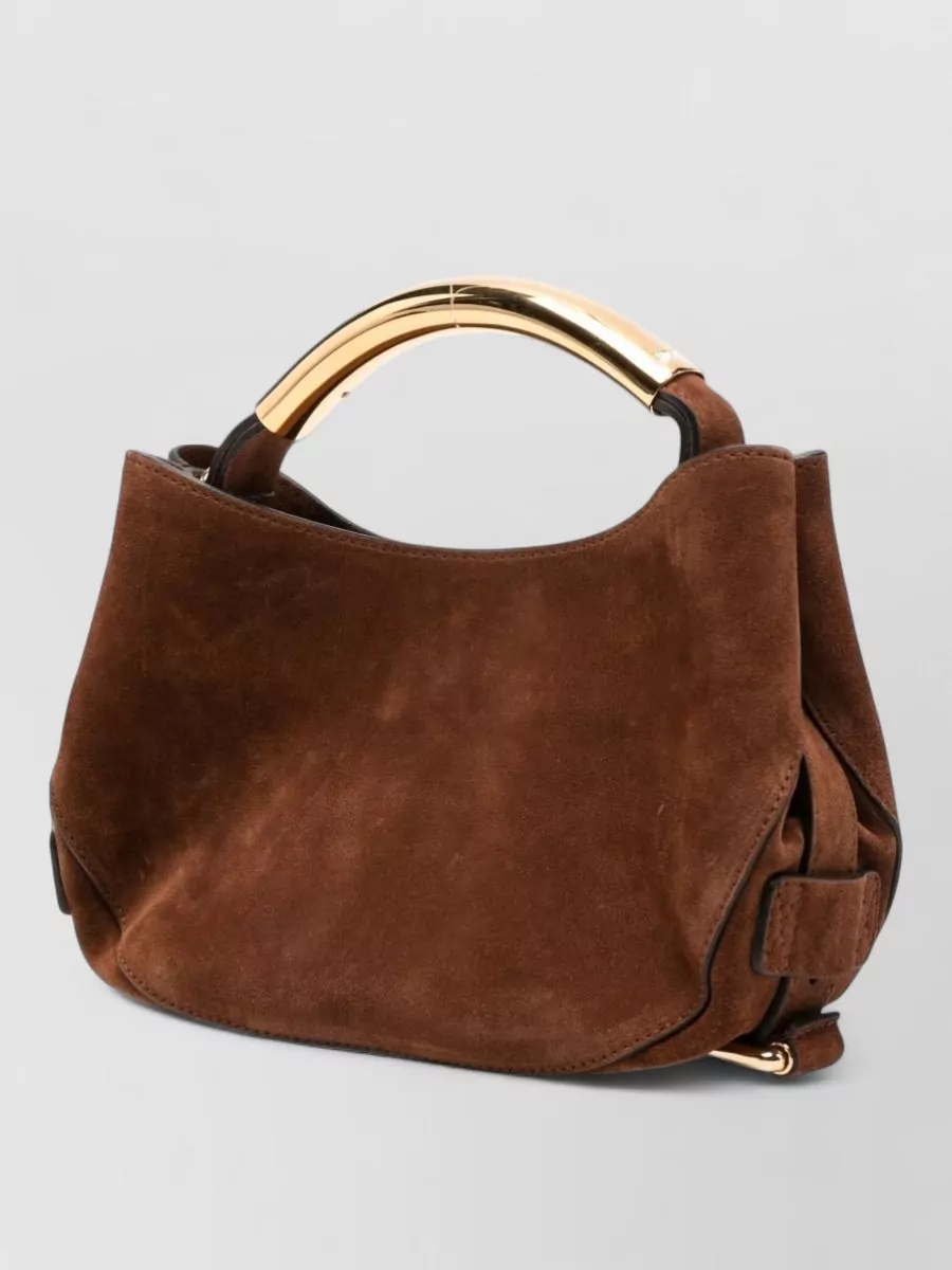 Moschino Leather Clutch Bag